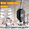 Black Bathroom Led Display 0℃~99℃ Home Water Shower Thermometer Water Accurate Temperature Measurement Meter Bathroom