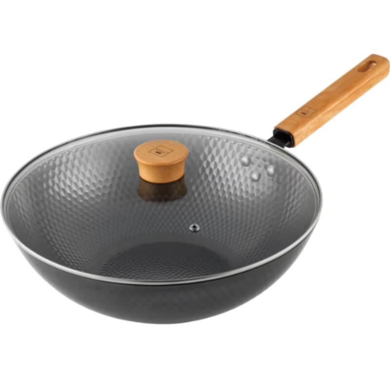 Corning Youzhiwei 32cm Fine Iron Non-stick Wok