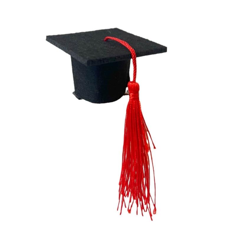 

Stylish Graduation Hat Hair Clip Accessory Easy to Use Hair Clip Personalized Duckbill Clip for Headwear Enthusiasts 1