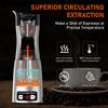 Macchina da Caffè Portatile 12V/24V Macchina Espresso Compatta per Guidare Ufficio Casa con Display a Schermo LED Riscaldamento Rapido Riscaldamento
