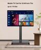 BEISHI Mobile TV Cart for 26-65 Inch TVs up to 110lbs Height Adjustable Shelf Rolling Floor Stand with Wheels VESA 600x400mm