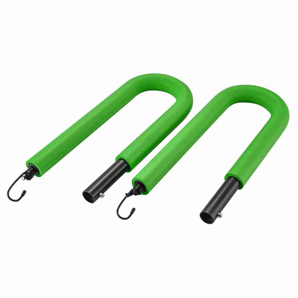 Bicycle Surfboard Racks Bike Surfboard Hanger Compatible with Shortboards Longboards Paddleboards (Green)