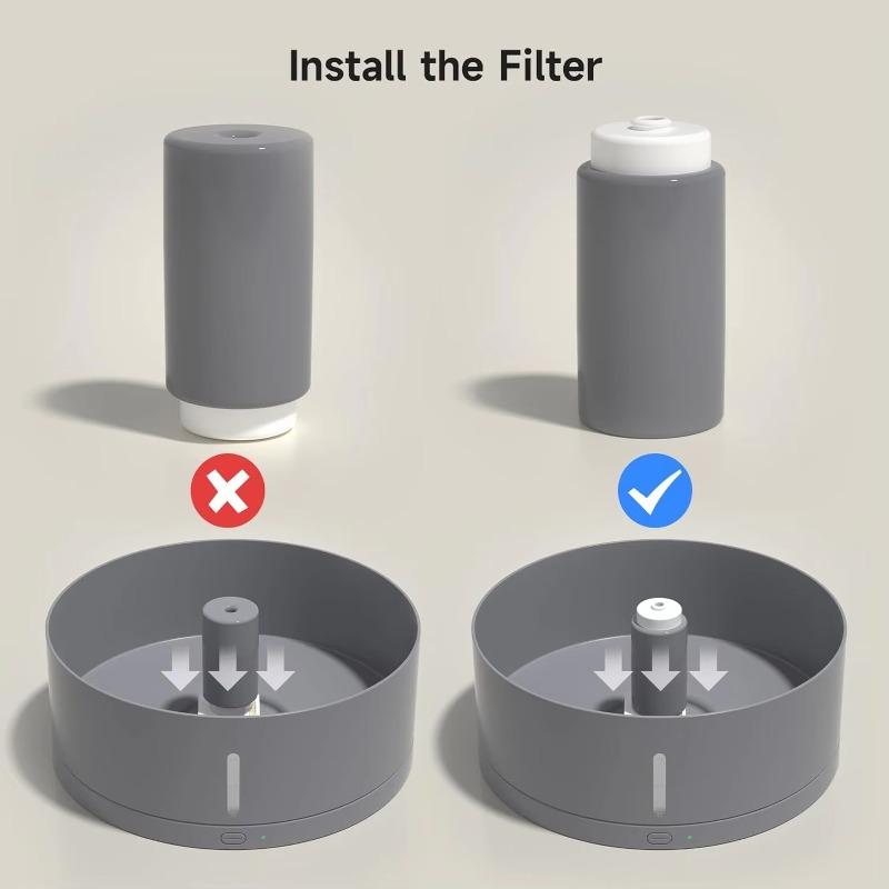 Origin ELS PET Replacement Filters for 8l Large Capacity Smart Pet Fountain dispensador comida gato automático
