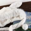 Fluffy Winter Plush Hat Beanie Hat Rabbit Ears Hat Fashion   Outdoor