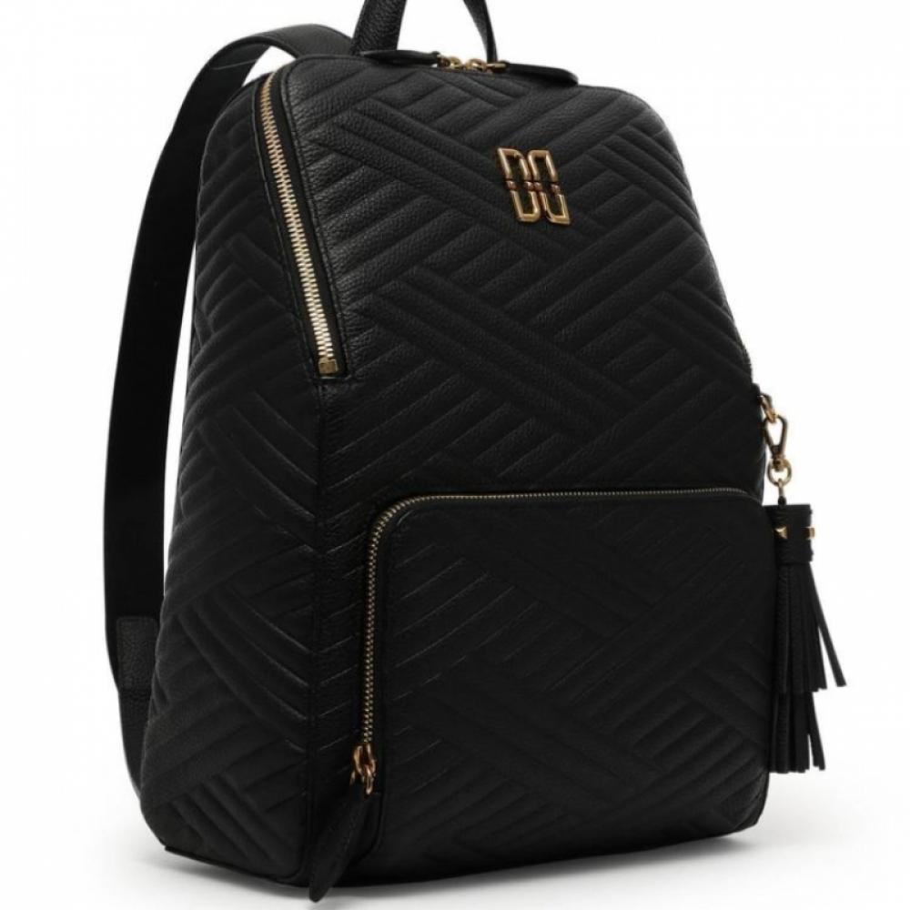 Daks Black Leather Backpack Dcba6e369bk