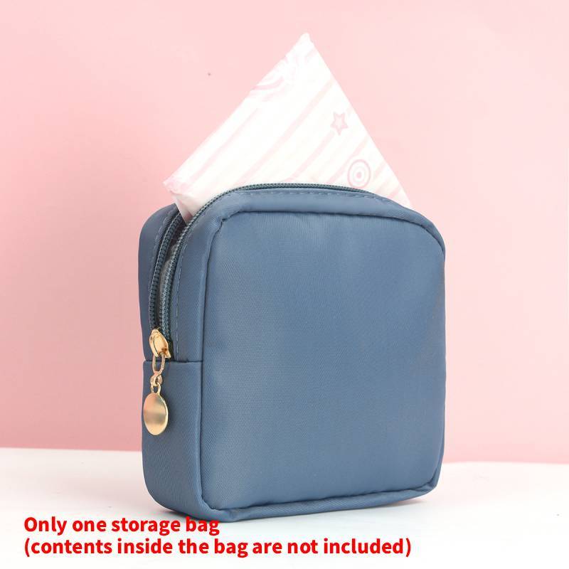 Modern Simplistic Tampon Storage Bag With Large Capacity For Travel And Bedroom Organization