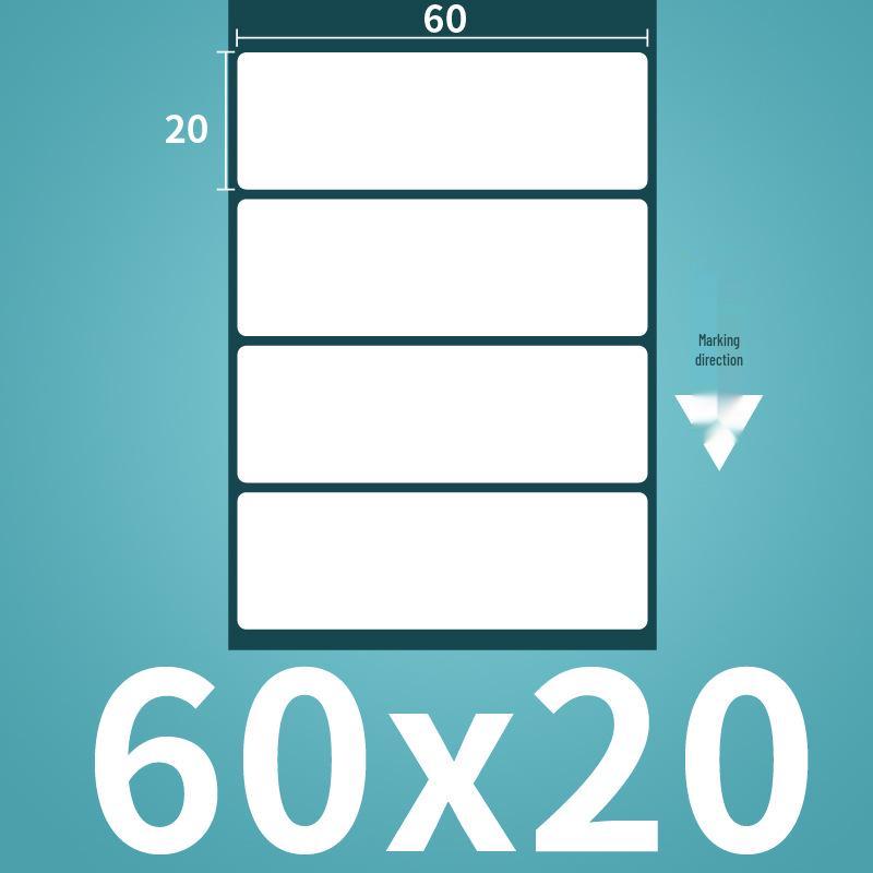 Durable Thermal Self-Adhesive Labels for Supermarket Barcodes and Express Waybills