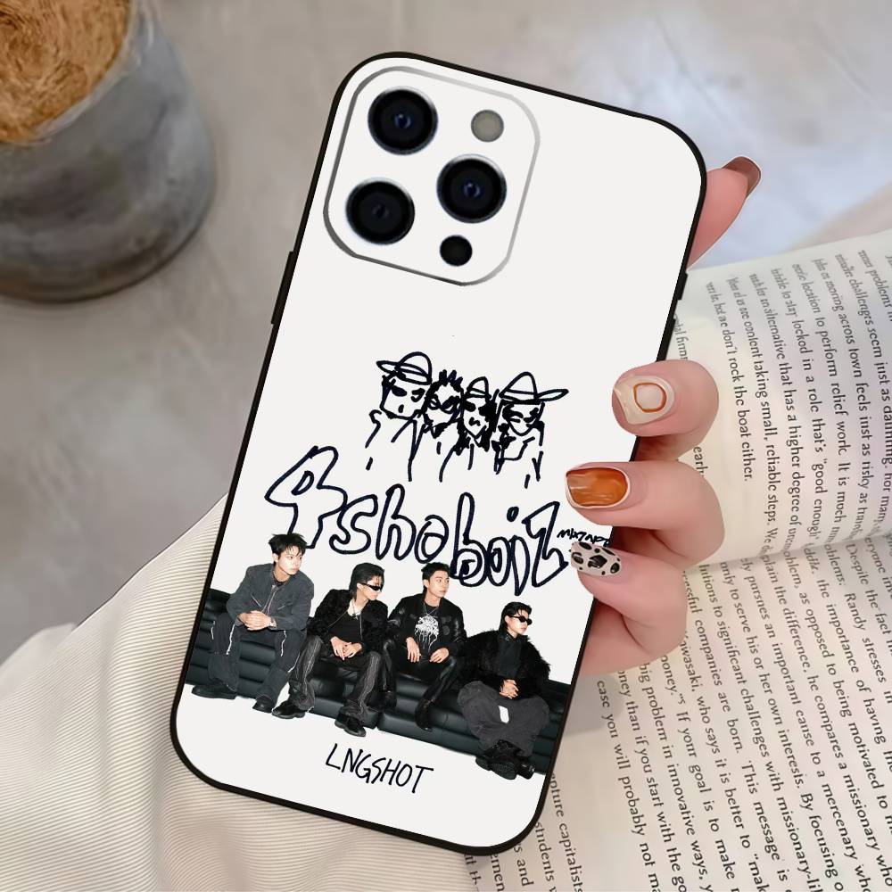 LNGSHOT SHOT CALLERS lngshot4sho Phone Case For iPhone 17,16,15,14,13,12,11 Plus,Pro Max,XS,Soft Silicone Black Cover