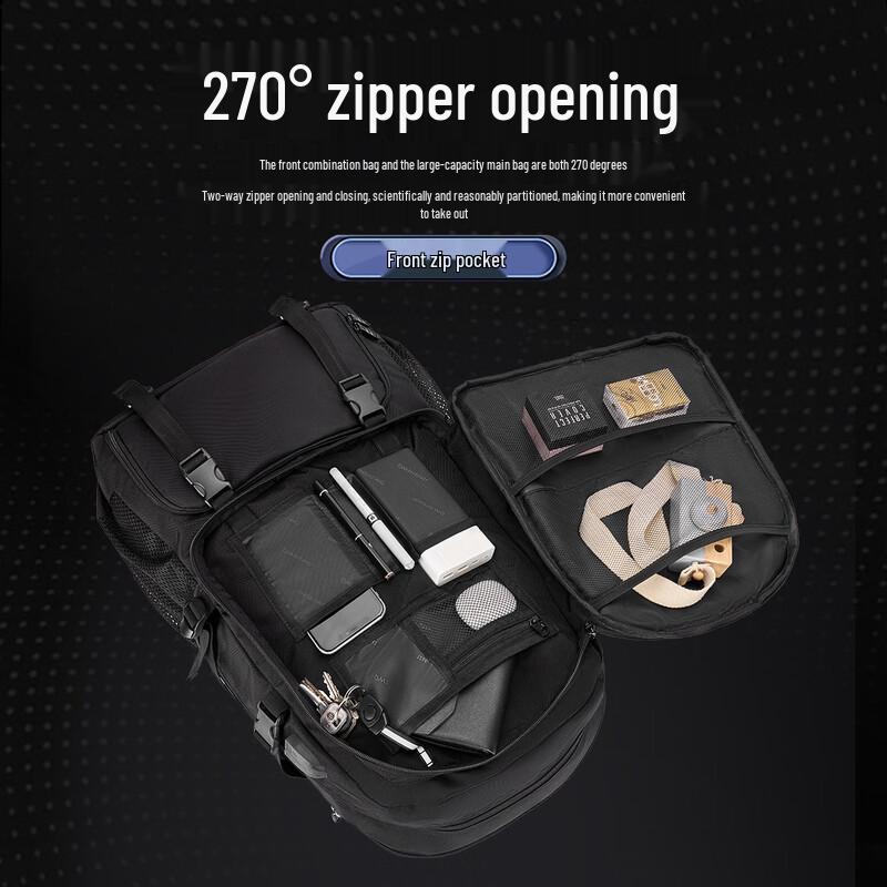 JINSHIWQ Men's Large Capacity Outdoor Travel Backpack