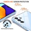 Transparent Phone Case for Samsung Galaxy A14 5G A24 A34 A54 A04 A04S A04E A13 A33 A53 A73 Shockproof Protective Ultra Thin Clear Protection Cover
