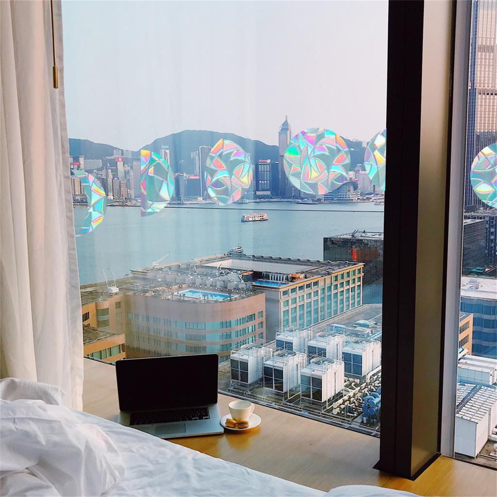  Electrostatic Glass Sticker Adhesive  Window Film Removable Glass Window Decal