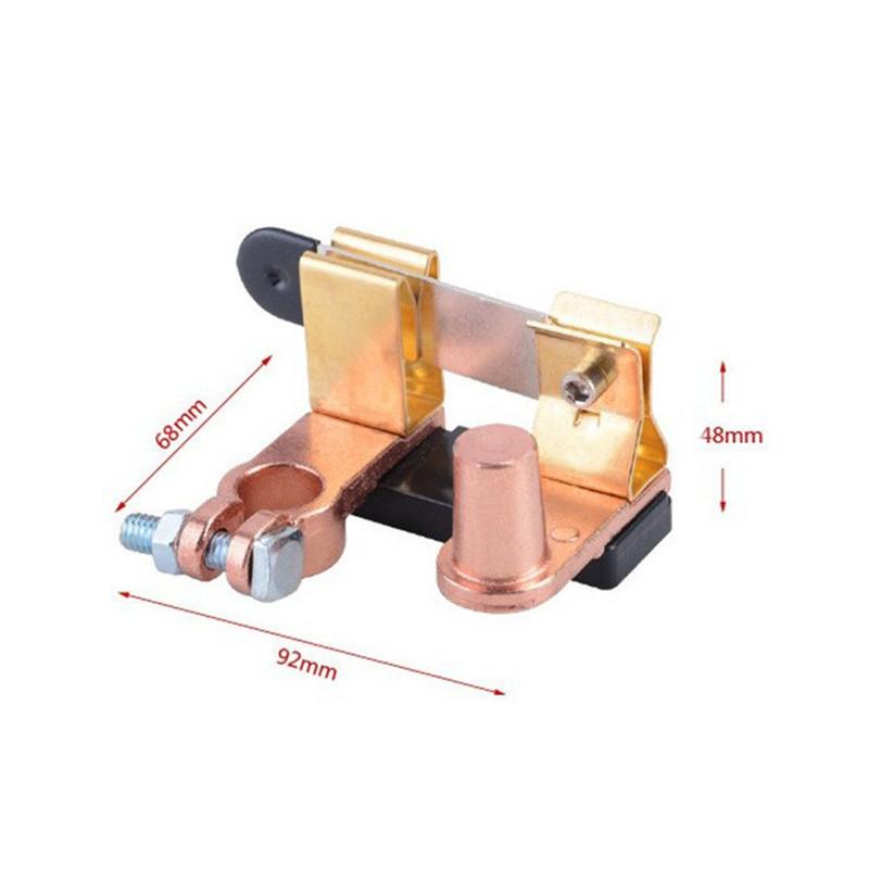 12V 24V Battery Terminal Cut Off Switch Heavy Duty Isolator Clamp for Car RV Boat Prevent Battery Drain A