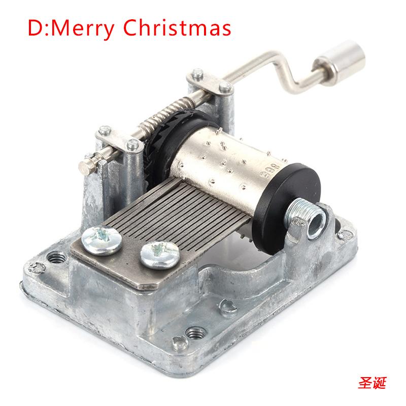 Ręcznie Nakręcany Mechanizm Pozytywki Metalowy Wahacz Mini Prezent DIY Muzyczny Mechaniczny Dekoracyjny Kolekcjonerski Dla Dziewczyny Chłopaka