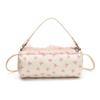 Nylon Small Oval Crossbody Bag For Women With Zipper Closure And Macaron Colors