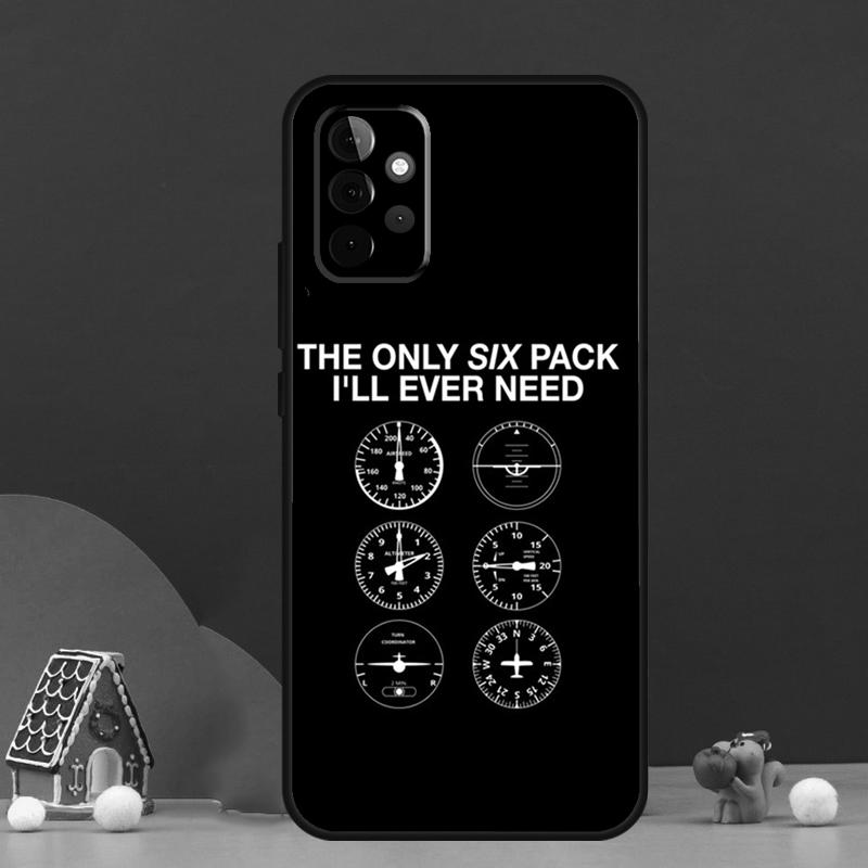 Aviation Aeroplane Pilot Cockpit Case For Samsung Galaxy A17 A06 A16 A56 A36 A54 A34 A14 A52 A32 A13 A23 A33 A53 A15 A35 A55