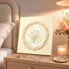 Pearl painting kit DIY daisy flower bouquet. home or office wall decoration