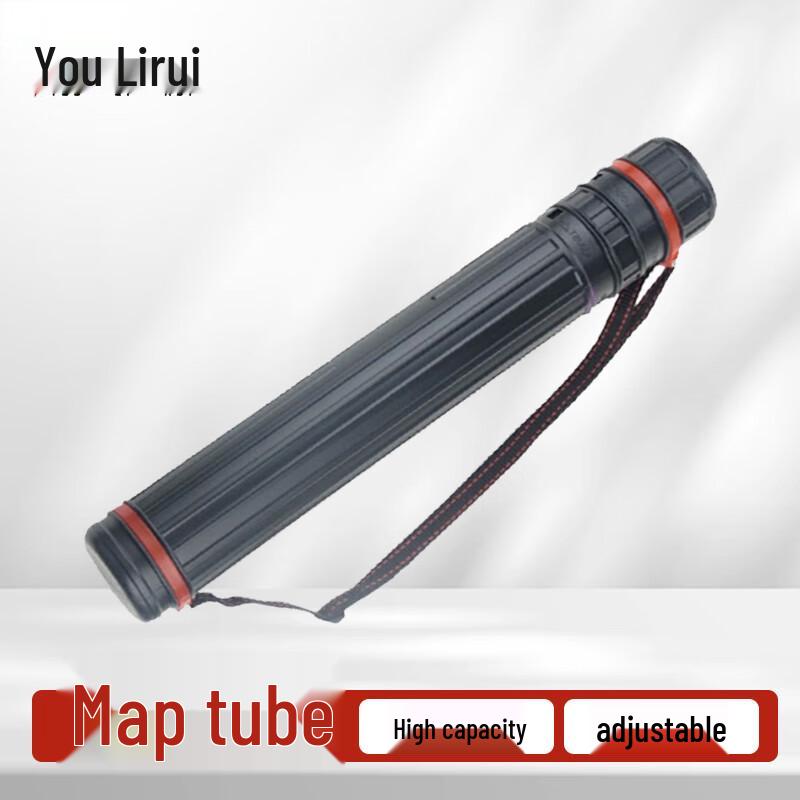 Telescopic Portable Map and Drawing Storage Tube