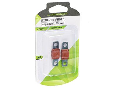 Fusibles MIDIVAL, 70A, 2 pcs.