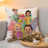Cushion Cover  Linen  SkinFriendly Soft Decorative Case For Sofa Home Decor Cartoon CChildrens Pillow cover