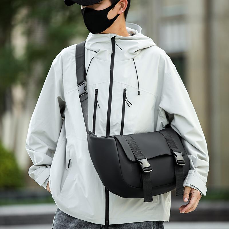 Waterproof Multifunctional Messenger Bag HandBag Mens Crossbody Bag Business Laptop