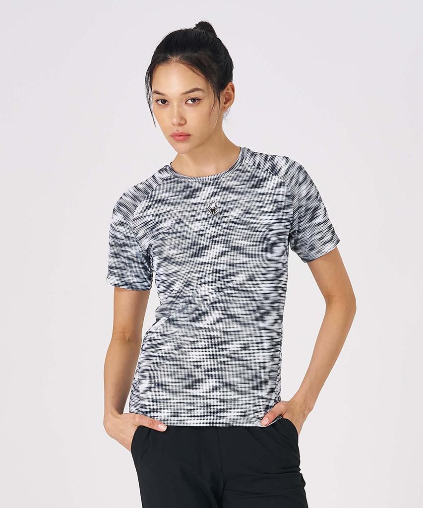 SPYDER Women'S Hybrid Training T-Shirt Spkmcnrs252Wptn