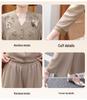 Chic Summer Two-Piece Suit for Stylish Moms: Lightweight, Slimming Top & Pants for Middle-Aged and Elderly Women 2026 Collection.