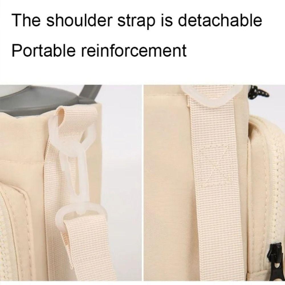 Verstellbarer Schultergurt Crossbody Wasserflaschentasche Universelle Abdeckung Wasserflaschenhalter Unisex