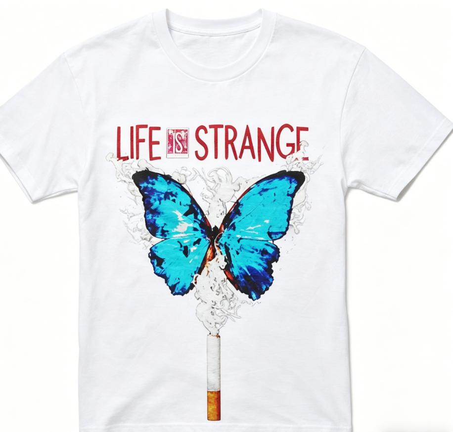 Life Is Strange Anime Lover T Shirt Year Round Clothing Personality Clothes Plus Size Unisex New Model Couples High Quality Soft