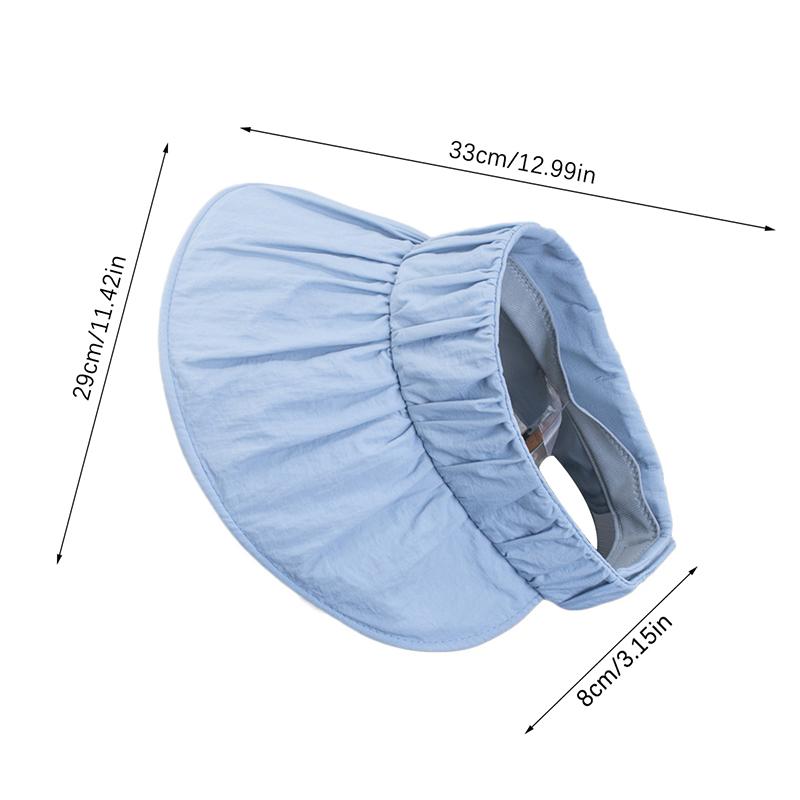 Summer Sun Hat Women'S Foldable Hat Portable Outdoor Beach Foldable Summer Sun Hat With Wide Edge