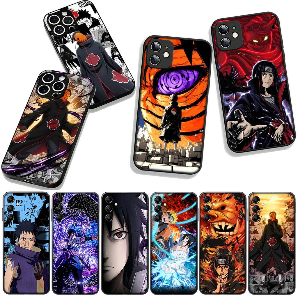 Itachi Tobi Narutos Obito Uchiha Sasuke for Motorola G54 G05 G24 G55 G75 G85 G15 G57 G86 Power Edge 50 30 Fusion neo Pro Case