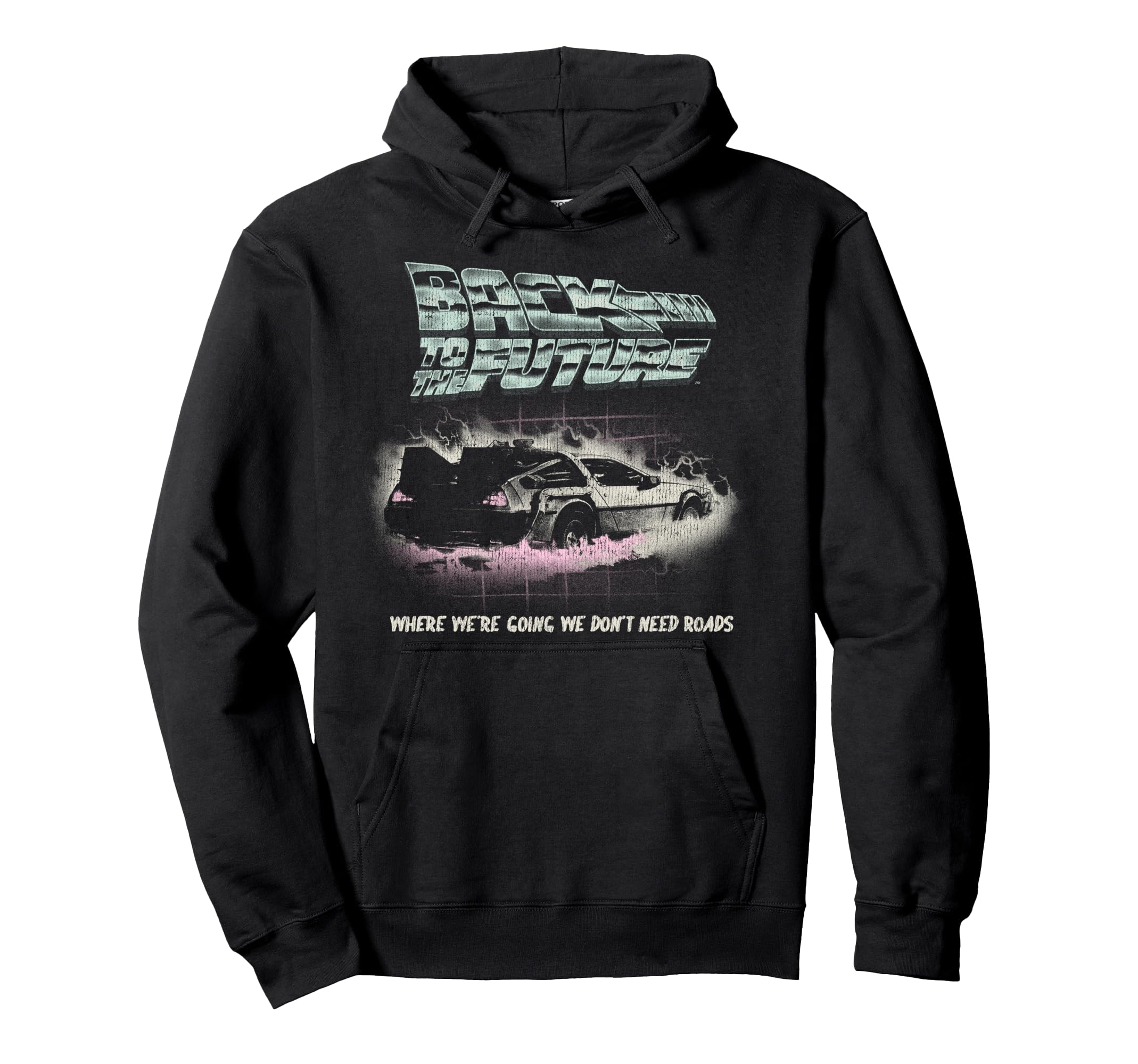 

Back To The Future We Don t Need Roads Hoodie