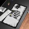 Santos Futebol Emblem mouse pad, rubber base, esports desk mat, mouse pad for gamers and office use, gaming desk , easy to clean mat