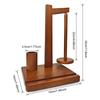Aug. Wooden Yarn Holder Phone Stand, Wooden Yarn Holder With Phone Stand, Magnetic Wooden Yarn Spool Rack
