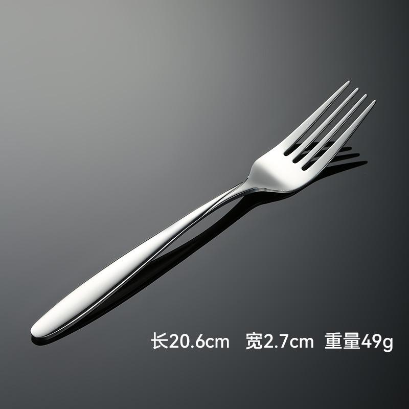 304 stainless steel knife and fork spoon cost Western tableware Opel high quality thickened mirror light steak knife and fork