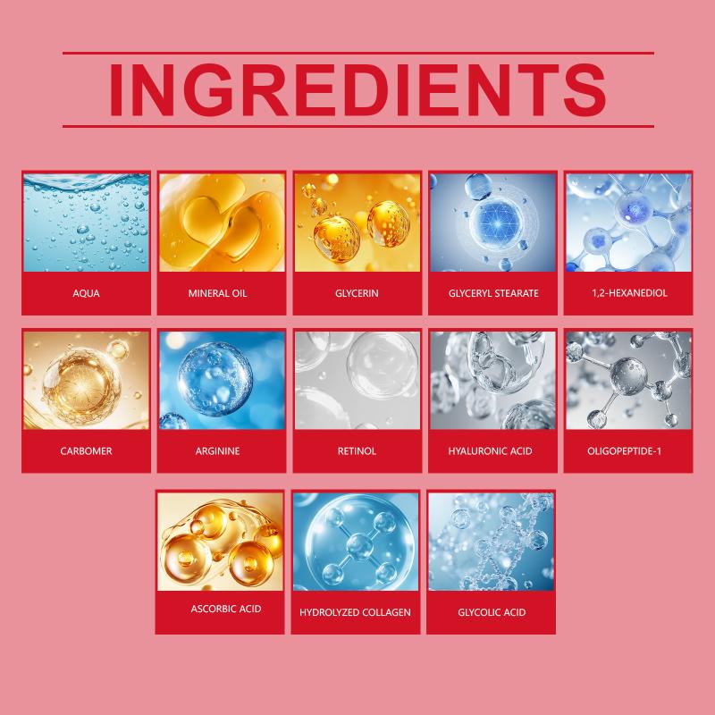 Retinol Eye Cream Tightening Eye Skin Anti Dark Circles Eyes Bags Remover Anti Puffiness Moisturizing Nourish Lifting Eye Cream one size
