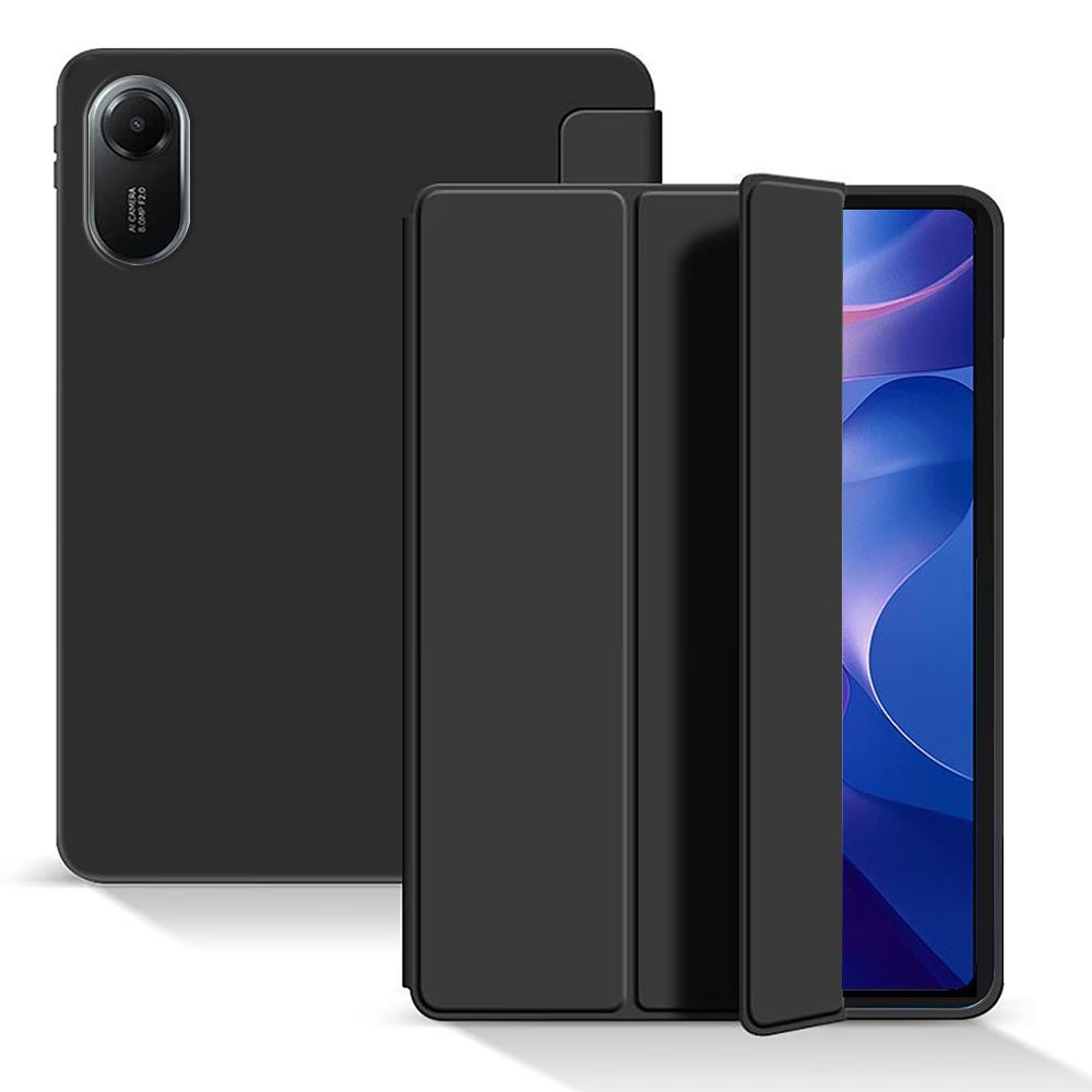 Hülle für Xiaomi Pad 5 6 7 8 Pro Redmi Pad SE 8.7 Redmi Pad 2 2025 Schlanke Dreifach-Ständer-Schutzhülle mit weicher TPU-Rückseite