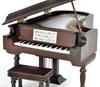 SUNRISE SOUND HOUSE Miniature Musical Instrument Grand Piano 18cm Brown