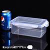 Heat-Resistant Rectangular Fresh-Keeping Lunch Box - Microwave Safe Food and Fruit Storage.