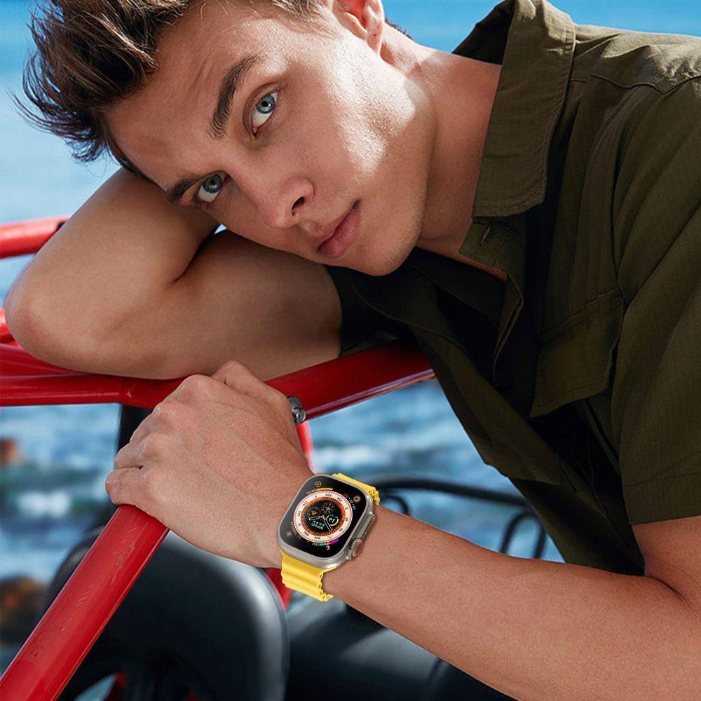 Tech-Protect Iconband Pro Apple Watch 6 / 7 / 8 / 9 / 10 / Se / Ultra 1 / 2 (44 / 45 / 46 / 49 Mm) Midnattsblå