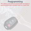 Key Fob Keyless Entry Fits for Toyota RAV4 Highlander Sequoia 2013 2014 2015 2016 2017 2018 Remote Control Key Replacement 4 Button GQ4-52T