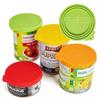 Silicone Pet Canister Lid for Cat and Dog Food Storage Three-in-one Silicone Sealing Cover for Food Preservation