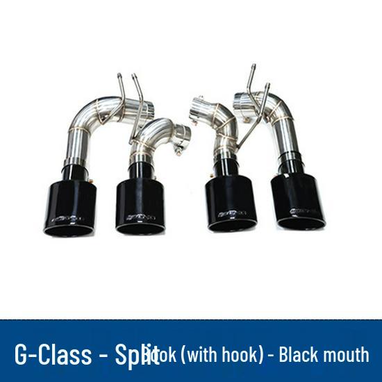 Mercedes-Benz G-Class G500 G350 G63 AMG Dual-Quad Tailpipe Exhaust Muffler Modification