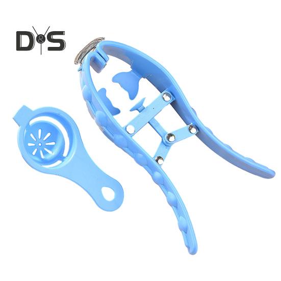 2 Teile/satz Langlebiger Eierschalenschneider Ergonomischer Griff Kreatives Eiertrenn-Eierschalenschneider-Werkzeug