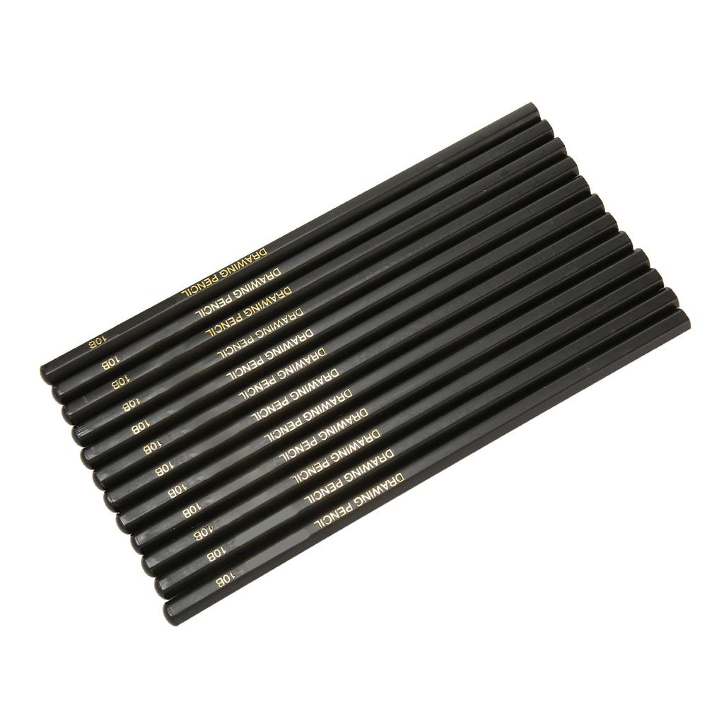 24Pcs Sketch Pencils Graphite Hexagonal Barrel Break Resistant Multi Purpose Drawing Pencils for Student Beginner