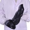 PVC Extra Long Anal Plug Dildo Sex Toy Masturbator for Men and Women Strap On Penis Realistic Dick BDSM