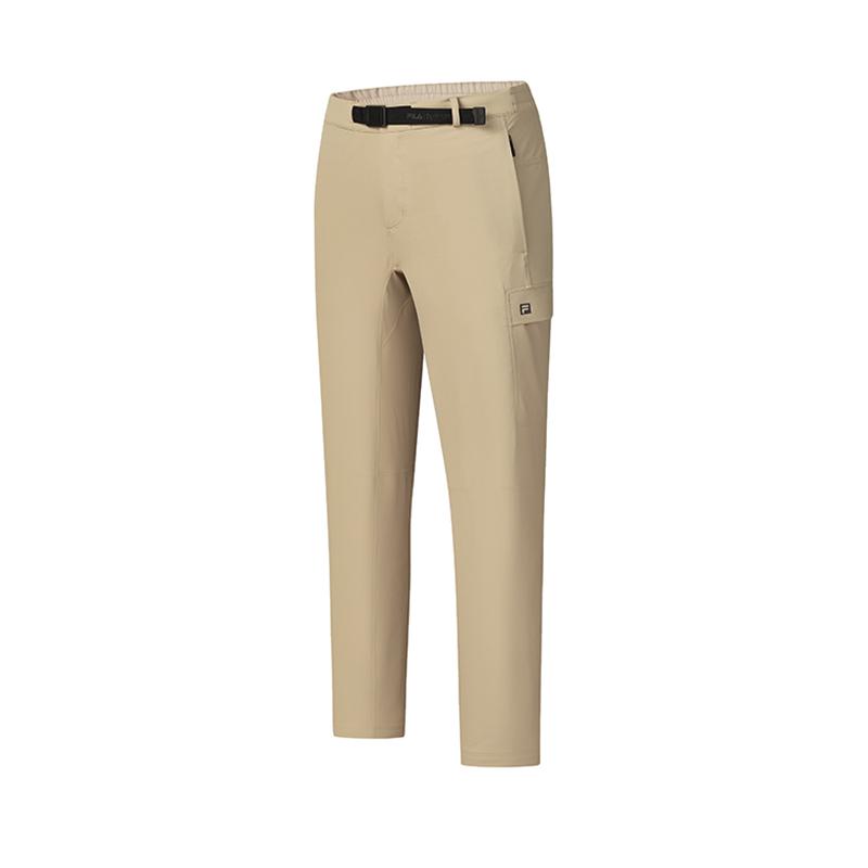 FILA Fleece Lined Casual Pants Men bottoms Chestnut A11M517802FDK