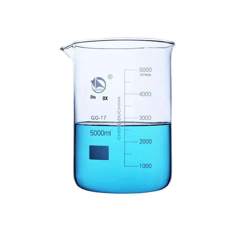 Shu Niu High Borosilicate Glass Low Form Beaker