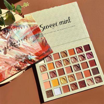 35 Colors Oil Painting Eyeshadow Palette Matte Pearlescent Glitter Eyeshadow Palette