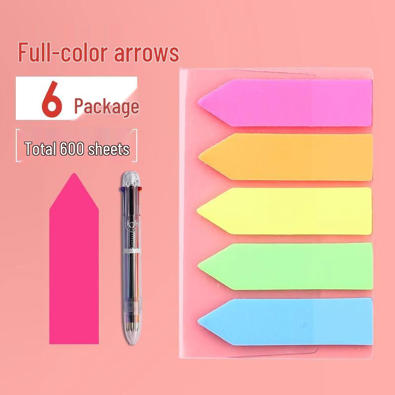 Fluorescent Writable Sticky Notes & Index Labels - 5 Yuan Off