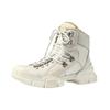 Flashtrek Fur Lined Sneaker White Black Red Women's 550034 D6060 9088
